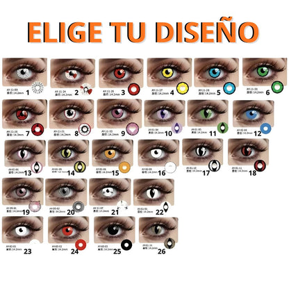🎃 Kit Lentes de Contacto con Estuche – Set Completo Lumé®
